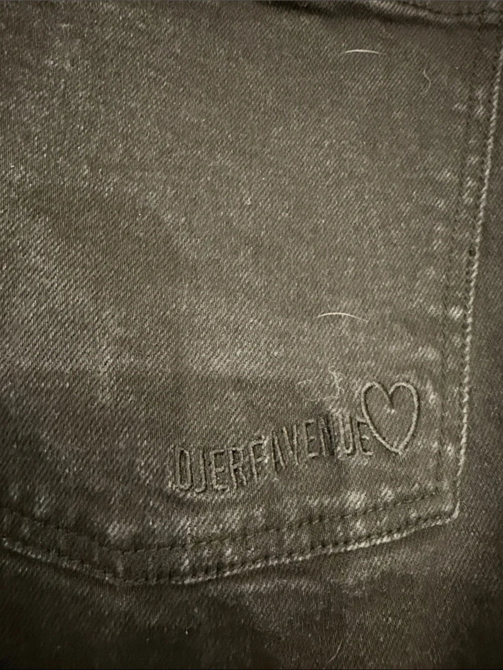 Djerf avenue black straight leg unisex jeans - Picture 8 of 9